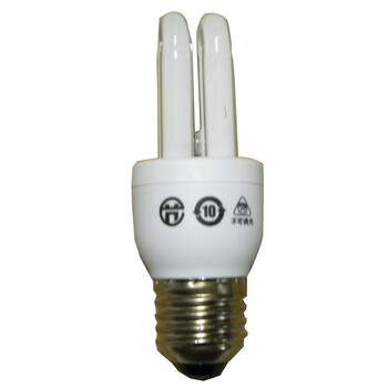 松下（Panasonic）2U型节能灯5W E27灯头 暖光/白炽灯色