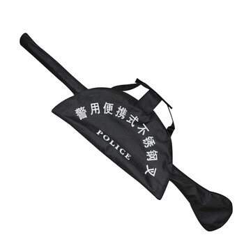 谋福 CNMF 8672 防暴钢叉 保安防暴器材 不锈钢便携钢叉 学校校园工厂保安用品 可伸缩款
