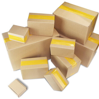 谋福（CNMF）8664五层优质特硬邮政纸箱 BC瓦楞空白款 快递包装盒 搬家快递纸箱 （2号纸箱 53*23*29cm）