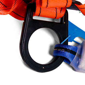 建钢 680104安全带 高空作业 防坠落 工地施工 带缓冲包 绳长2米 全身五点式 1条/包【可定制】