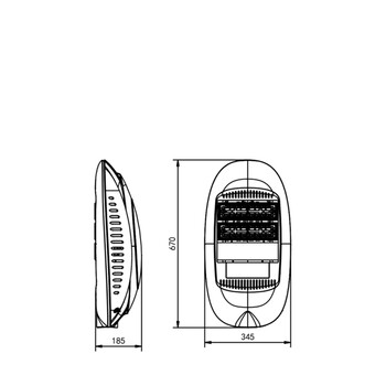 正辉恒品（ZHHP） ZHT16A-2 LED路灯