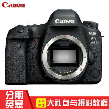 佳能(Canon)EOS 6D2 \/6D Mark II 专业全画幅数