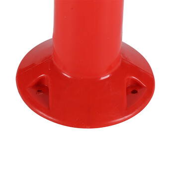 聚远 JUYUAN 70弹力柱警示柱隔离带路障路锥反光柱安全防护栏 SDJN交通设施 PE警示柱70cm不含膨胀螺栓