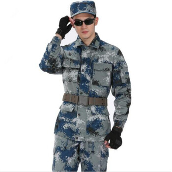 服空降兵作训服城市07迷彩服冬季加厚作训服套装含静电丝面料迷彩军装