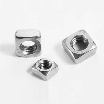 奥展实业（AOZHAN）奥峰牌DIN557-304不锈钢四方螺母正方型四角M3-M12系列 M10(200支/盒)