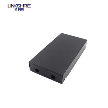 凌科朔（LINKSHIRE）8口FC光纤终端盒 光纤盒 光缆尾纤熔接盒 光纤配线架