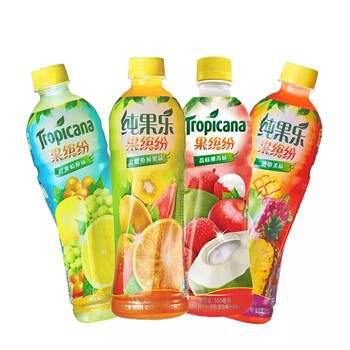 百事可乐 广昌 果缤纷金橙奇异果味 450ml*24瓶(24入)