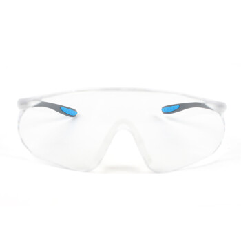 霍尼韦尔S300A 300110通用款灰蓝镜架 透明镜片 防雾防刮擦眼镜 5副起订