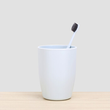 
                                        贝合 创意情侣欧式漱口杯 家庭刷牙杯套装旅行便携洗漱杯子 儿童塑料牙刷口杯400ml 北欧蓝                