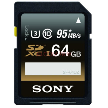 索尼(SONY)SD卡 高速存储卡 读取速度260MB