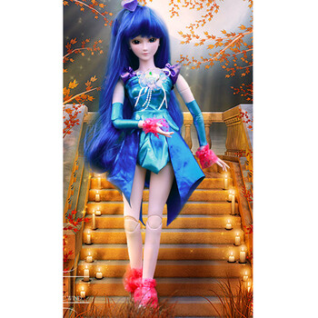 奥斯尼 叶罗丽娃娃夜萝莉娃娃古装娃娃bjd/sd娃娃夜萝莉仙子假发衣服图片