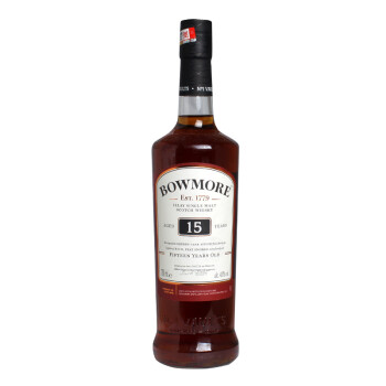 郎家园洋酒 bowmore 15yo波摩15年单一麦芽威士忌
