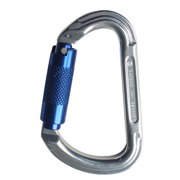 星工（XINGGONG）合金挂钩挂扣环 登山扣不锈钢保险扣 30KN开口22mmYAC025D自锁