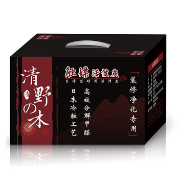 清野の木 触媒活性炭4kg 清野之木 装修除甲醛 新房新车新家具除味去甲醛 活性碳包