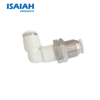 ISAIAH 气管接头 隔板弯头 IPLM快速插接头 气动元件 气动接头 IPLM10