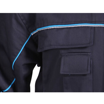 谋福 CNMF 8687 连体耐低温工作服 保暖连体工装连体服 冷库防寒防冻服 工作棉袄（藏青色连体款）3XL
