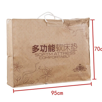 
                                        允儿羽丝绒床褥冬季学生加厚羽丝绒床垫酒店榻榻米床褥子可折叠单双人 灰-5cm 180*200                