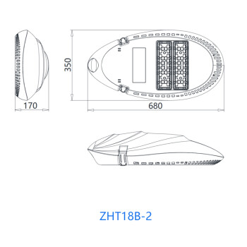 正辉恒品（ZHHP） ZHT18B-2 LED路灯