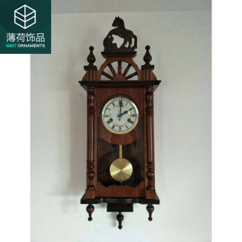 机械挂钟齿轮复古落地钟中式铜厨房手表古典老式摆钟立钟配件欧式金属