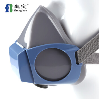 生宝  GM2004 硅胶防毒面具防尘面罩罩体喷漆防化工业防烟（滤毒盒需单独购买） 
