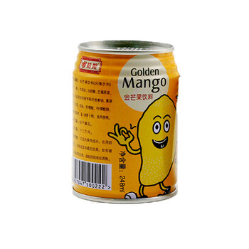 贵州特产 苗姑娘 金芒果风味饮料248ml*1罐 浓
