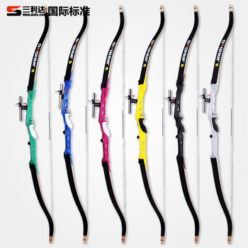 箭道 唐宗中级竞技用反曲弓 射准狩猎 竞技训练