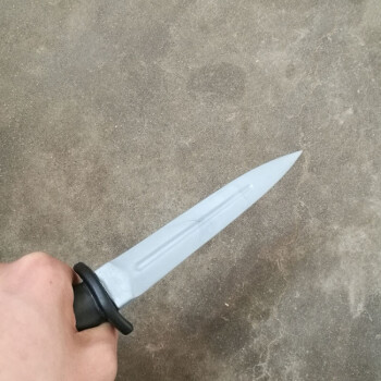 定做橡胶刀军训刀儿童塑胶玩具刀电影道具刀练习短刀小刀小品残次品