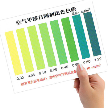 快活林甲醛检测盒甲醛检测仪自测盒测试盒甲醛试纸测试剂硬塑密封 一个装