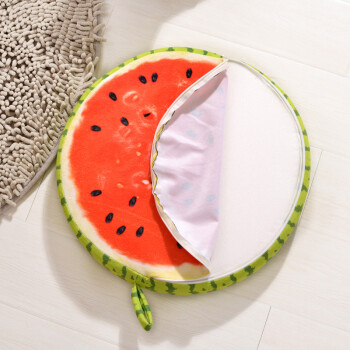 子恒家纺水果树木3D坐垫椅垫 西瓜 40cm*40cm*7cm