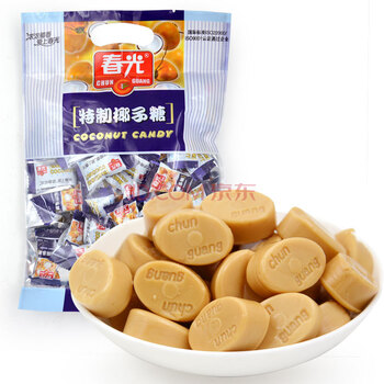 春光特制椰子糖250G海南三亚特产 小吃 糖果