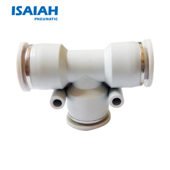 ISAIAH 气动元件 气动接头IPE塑料正三通 快速插接头 IPE12-08-12-A
