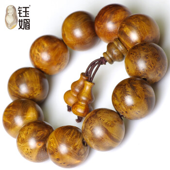 钰媚 老北京麻梨疙瘩手串鼠李木麻木珠手串 2