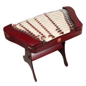 乐海杨琴演奏级海之尊云莺扬琴便携式402扬琴乐器特级色木素面杨琴601