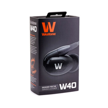 威仕滕（Westone） w40 W4R升级版 四动铁单元三分频 hifi级入耳式耳机 带麦可通话 威士顿