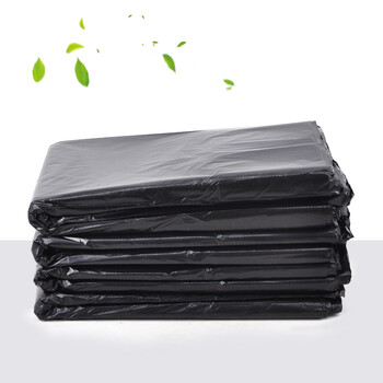 兰诗(LAUTEE)LJD-3106 平口70*80*垃圾袋50只/包 黑色塑料袋