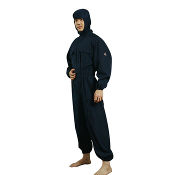 星工（XINGGONG）酸碱类化学品连体服 化工厂科研工作服定制 L码1202-11
