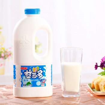 三元 益菌多 风味发酵乳 原味酸奶 1.2kg(两件起售)
