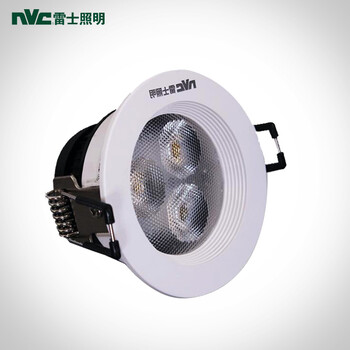 雷士照明NVC LED筒灯射灯 一体化防雾护眼天花灯具 过道客厅吊顶灯 13系列 4W开孔65白光LED133