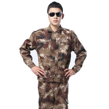 迪恪赛威 07丛林敞服街道迷彩服男套装民兵团