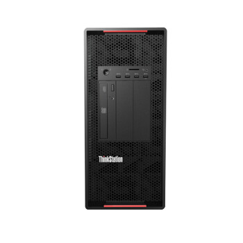 联想（Lenovo）ThinkStation P920图形工作站台式电脑主机 2颗至强银牌4214 24核 2.2GHz 128G/1T固态+8T/RTX3090-24G