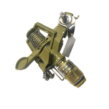 巨成 4分  外径15mm 花园自动旋转喷头 摇臂铜喷头  园艺浇花洒水 可控草坪喷头 2支装 企业定制