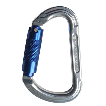 星工（XINGGONG）合金挂钩挂扣环 登山扣不锈钢保险扣 30KN开口22mmYAC025D自锁