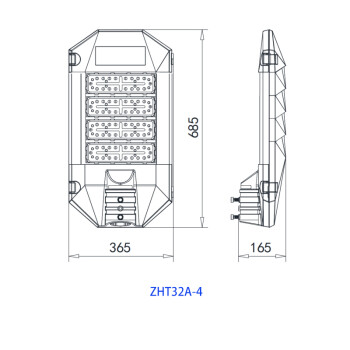正辉恒品（ZHHP） ZHT32A-4 LED路灯