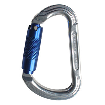 星工（XINGGONG）合金挂钩挂扣环 登山扣不锈钢保险扣 30KN开口22mmYAC025D自锁