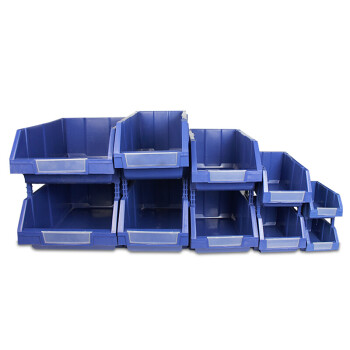 谋福9554 组合零件盒收纳盒 塑料盒 螺丝盒 五金零件工具盒 元件物料盒 配件盒 工具箱 周转箱（A5）