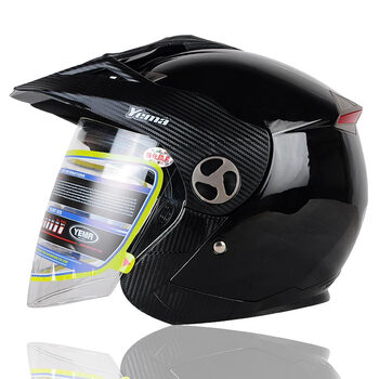 YEMA\/野马摩托车头盔秋冬男女电动车个性头盔