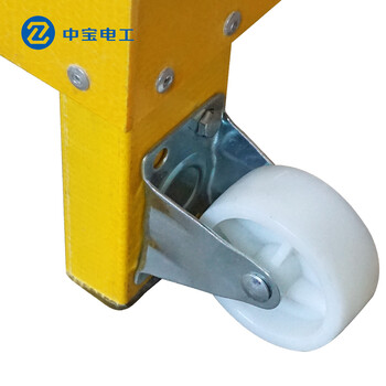 中宝电工 高600mm*600mm*宽500mm 双层绝缘凳 绝缘工作台 玻璃钢登高凳