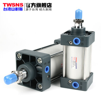山耐斯（TWSNS）气缸SC型标准气动元件缸经100/行程25/50/75/100/125/150/山耐斯 SC径100*1000mm