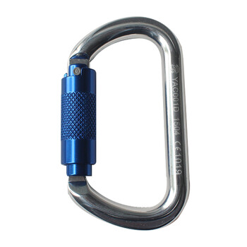 星工（XINGGONG）合金挂钩挂扣环 安全带配件登山扣不锈钢保险扣 25KN开口26mmYAC001D自锁