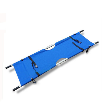腾驰 CT 担架折叠多功能加厚铝合金不锈钢单简易担架床带轮急救 铝合金担架加厚